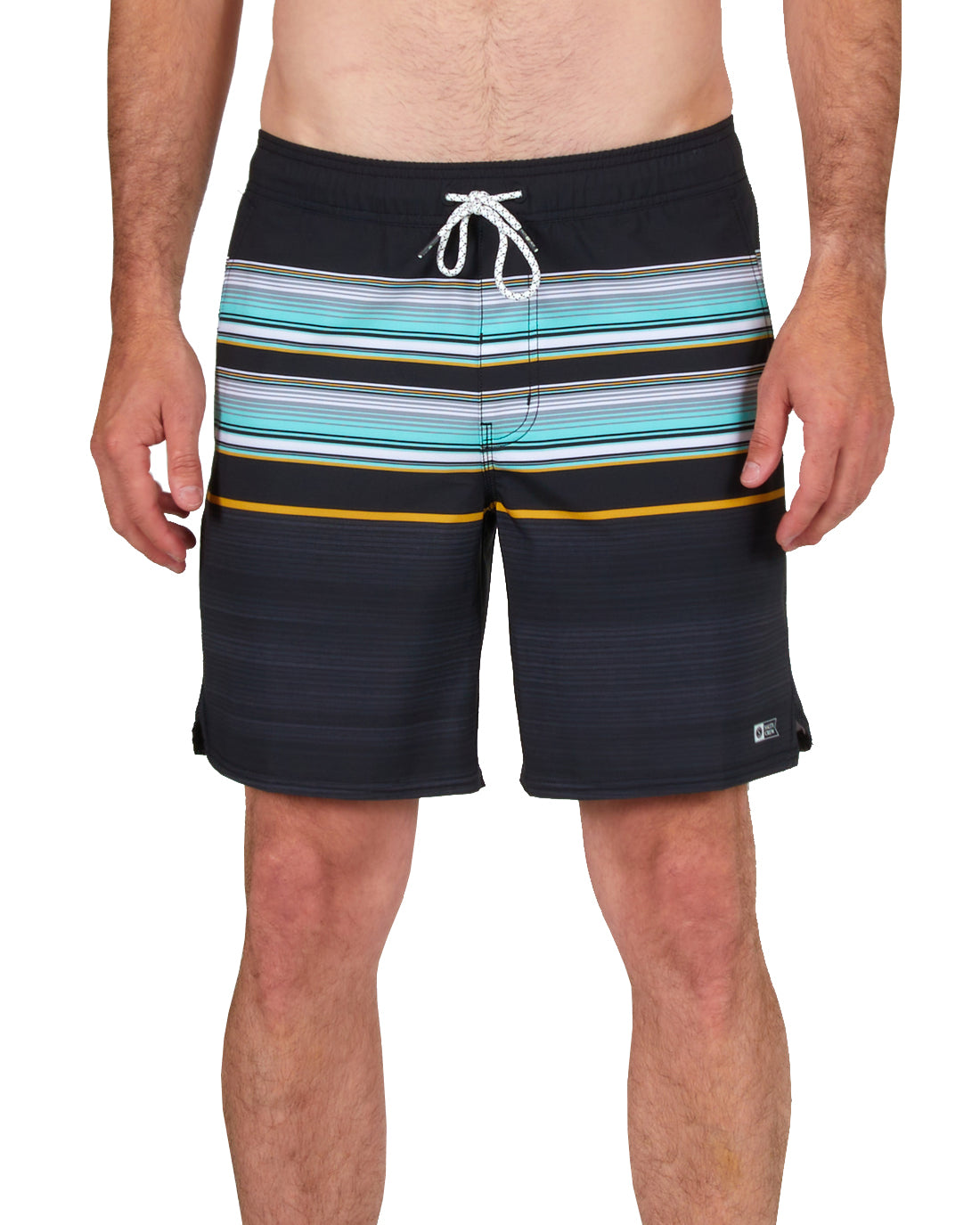 Salty Crew Tandem Elastic Boardshort Black M