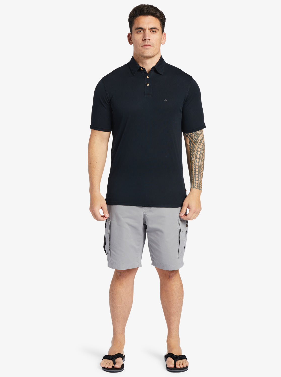 Quiksilver Waterman Waterpolo SS Polo Shirt KVJ0 S