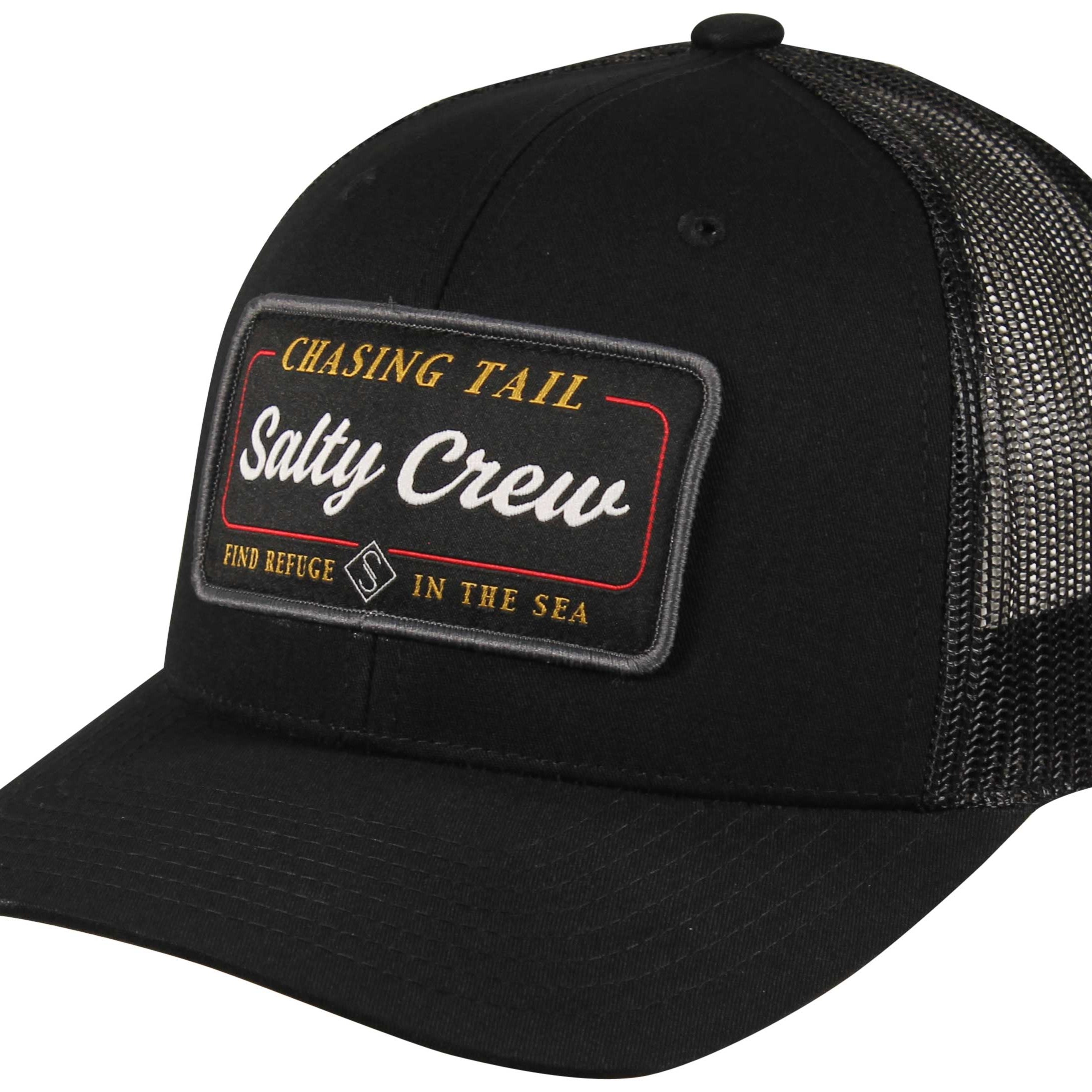 Salty Crew Marina Retro Trucker Hat Black OS