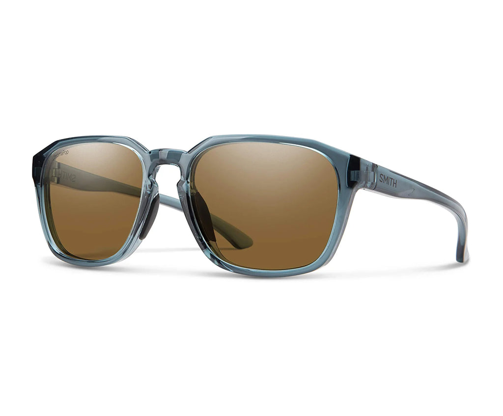 Smith Contour Polarized Sunglasses CrystalStoneGreen CPBrown