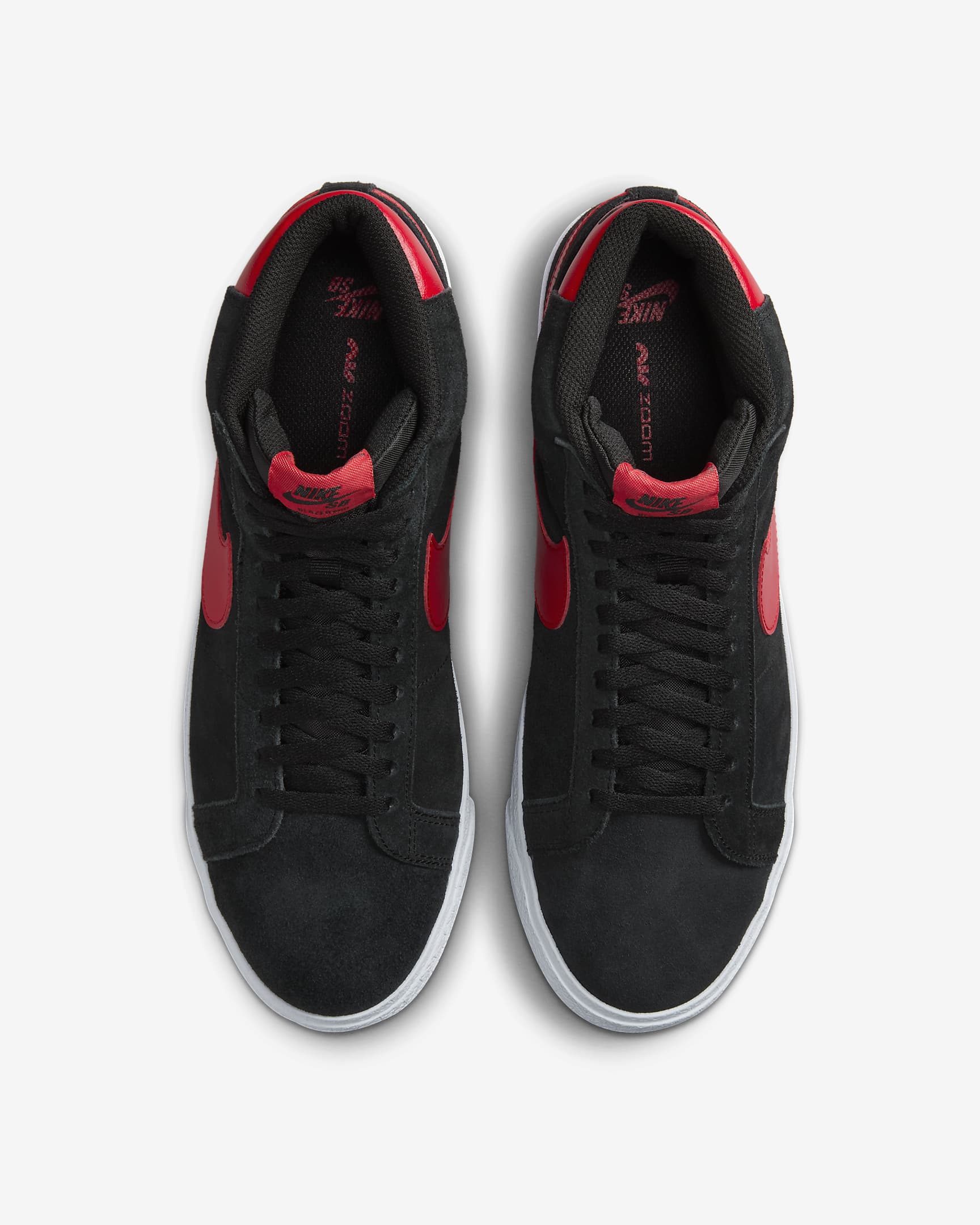 Nike SB Zoom Blazer Mid 002-Black/UniversityRed 9.5