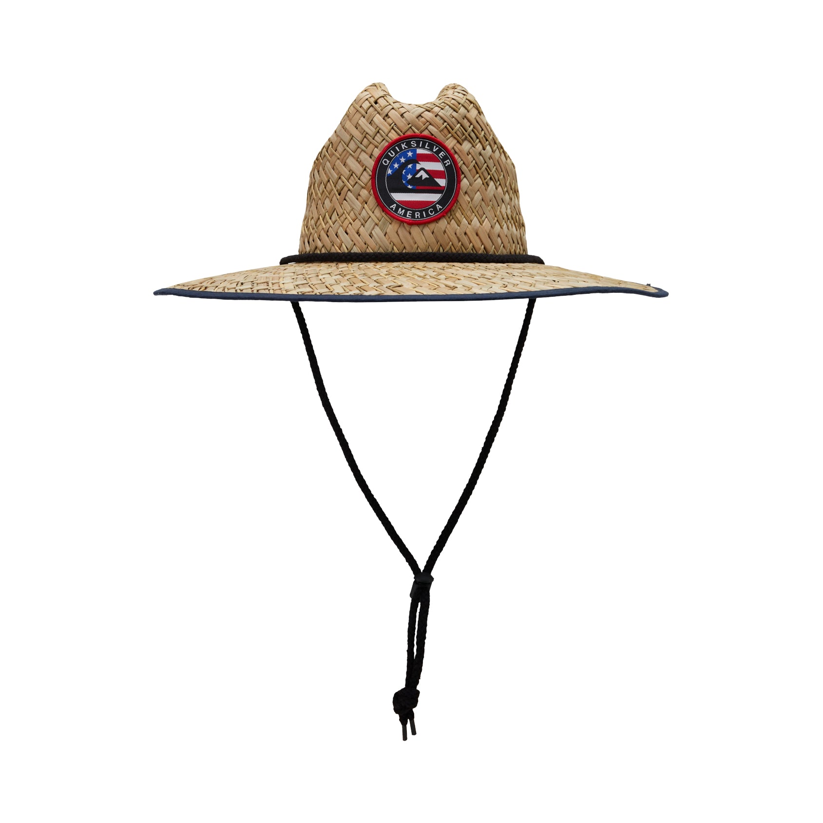 Quiksilver Outsider Americana Straw Lifeguard Hat XBBR S/M
