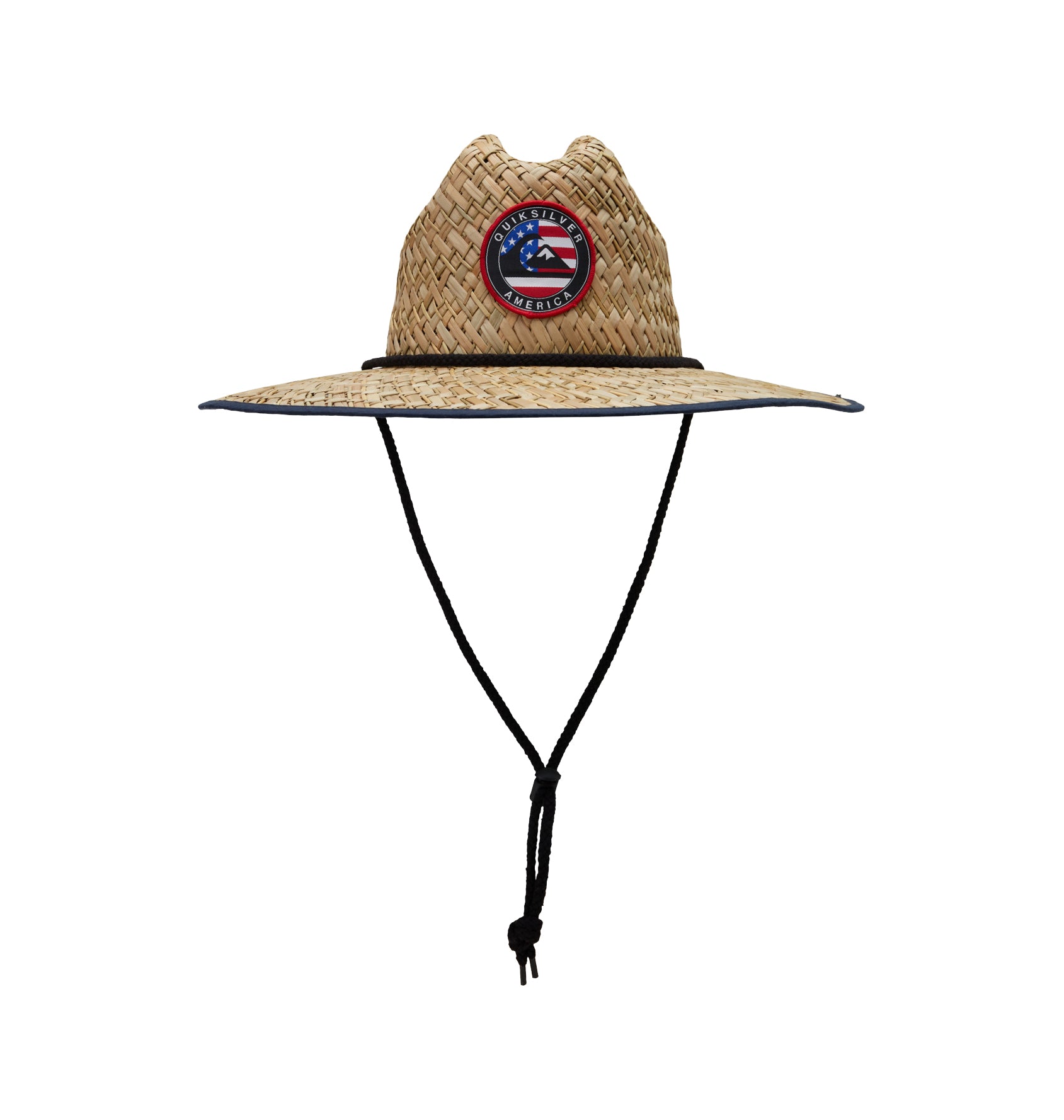 Quiksilver Outsider Americana Straw Lifeguard Hat XBBR S/M