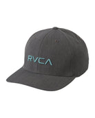 RVCA Flex Fit Hat CCH-CharcoalHeather S/M