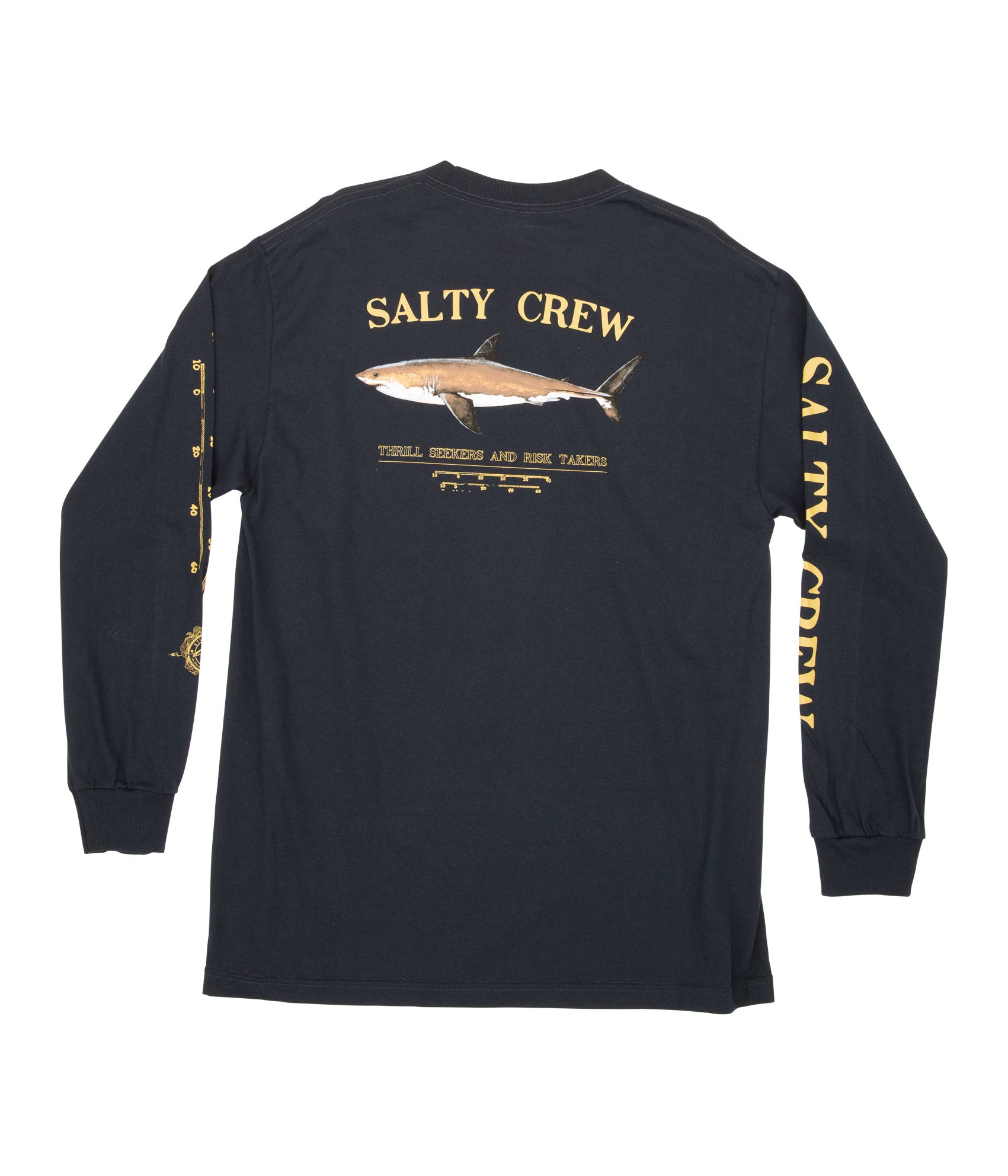 Salty Crew Bruce L/S Tee Navy XXXL