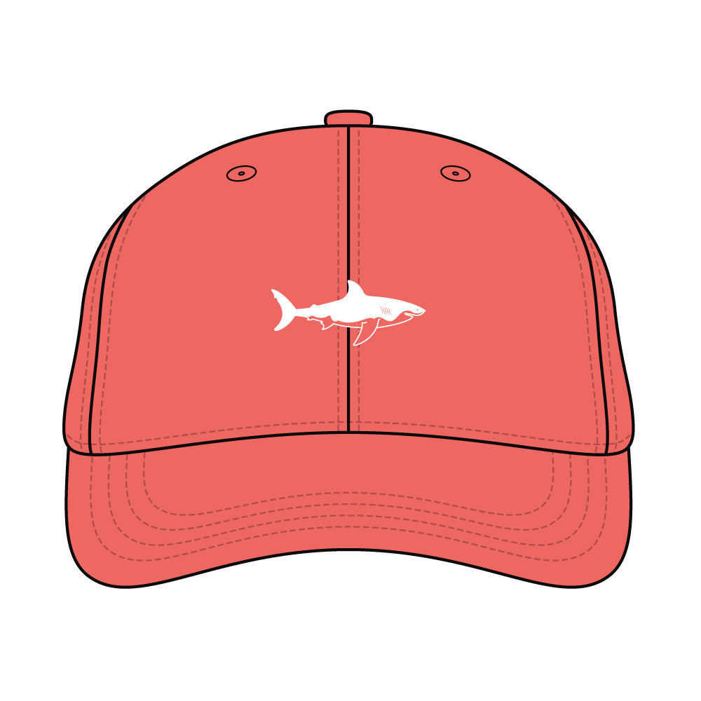 Island Water Sports Low Profile Shark Hat NantucketRed OS