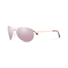 SunCloud Patrol Polarized Sunglasses Gold Rosegold Aviator