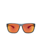 Volcom Fourty6 Sunglasses MatteBlackClearFade GrayRedMirror