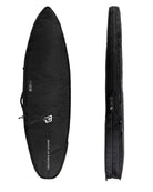 Creatures of Leisure Double DT2.0 Shortboard Boardbag Black-Silver 6ft0in