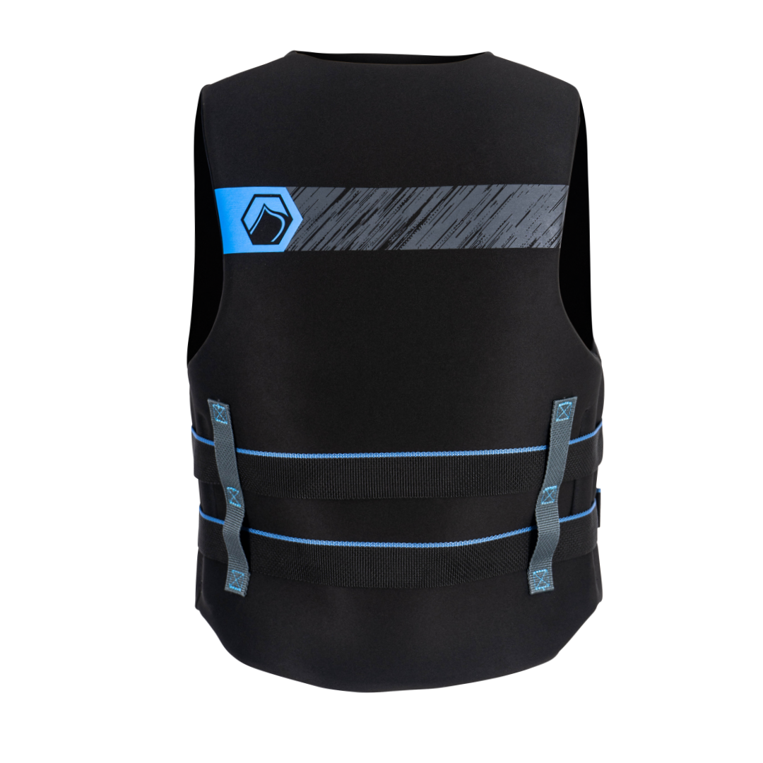 Liquid Force Hinge Classic USCGA 2023 Womens Life Jacket Black-Aqua XS
