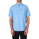 Salty Crew Charter SS Tech Woven Marine Blue XXXL