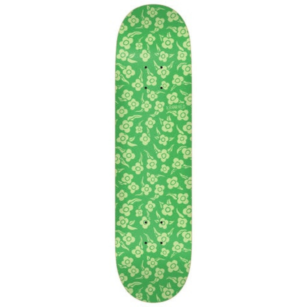 Krooked Skateboards Flowers Deck 8.38