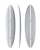 Thunderbolt Surfboards Mid 6 Candy/White 7ft0in