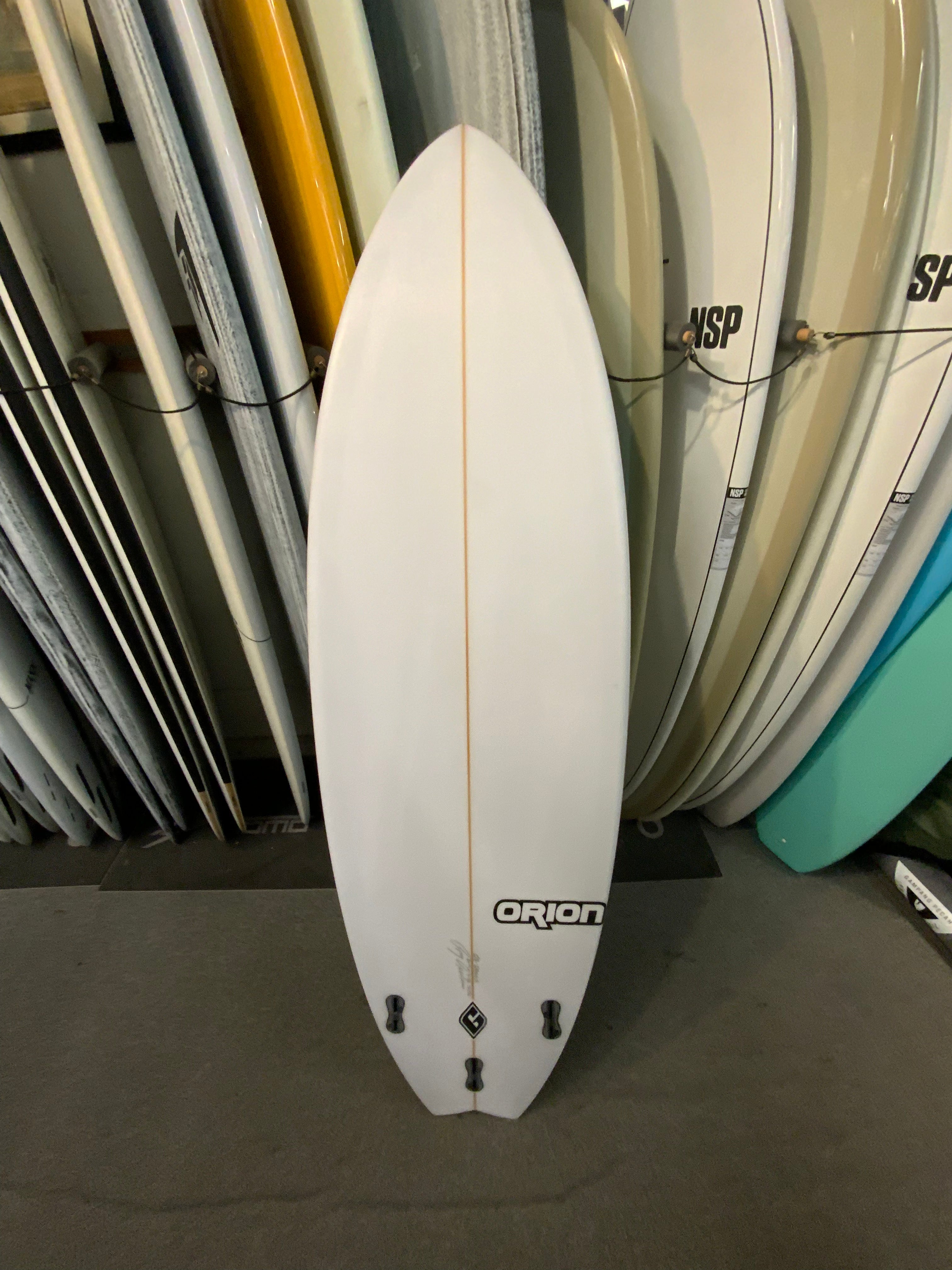 Orion Surfboards 2+1 FCS2 6ft2in
