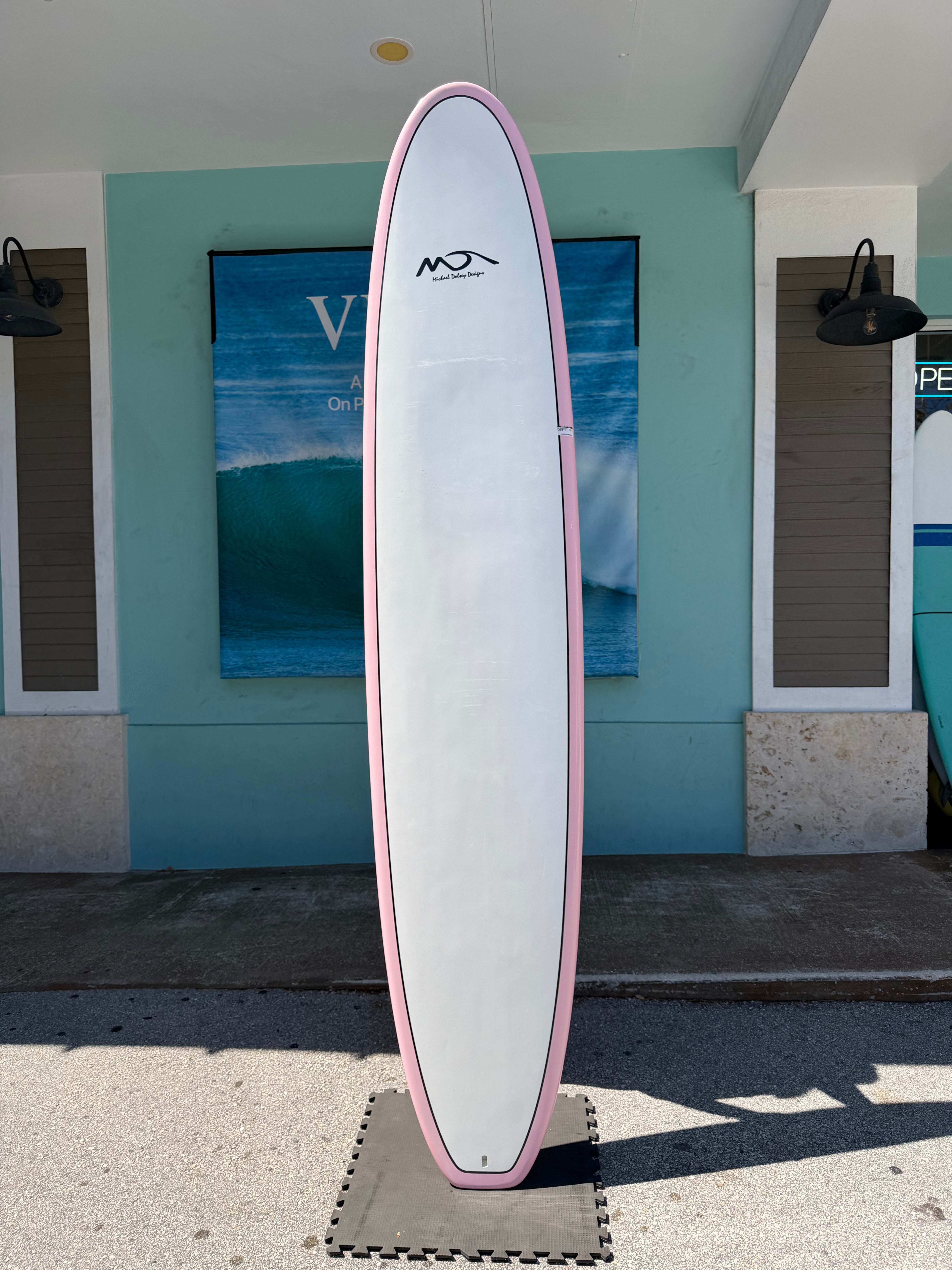 Michael Dolsey Surfboards EpoxyPink 9ft4in