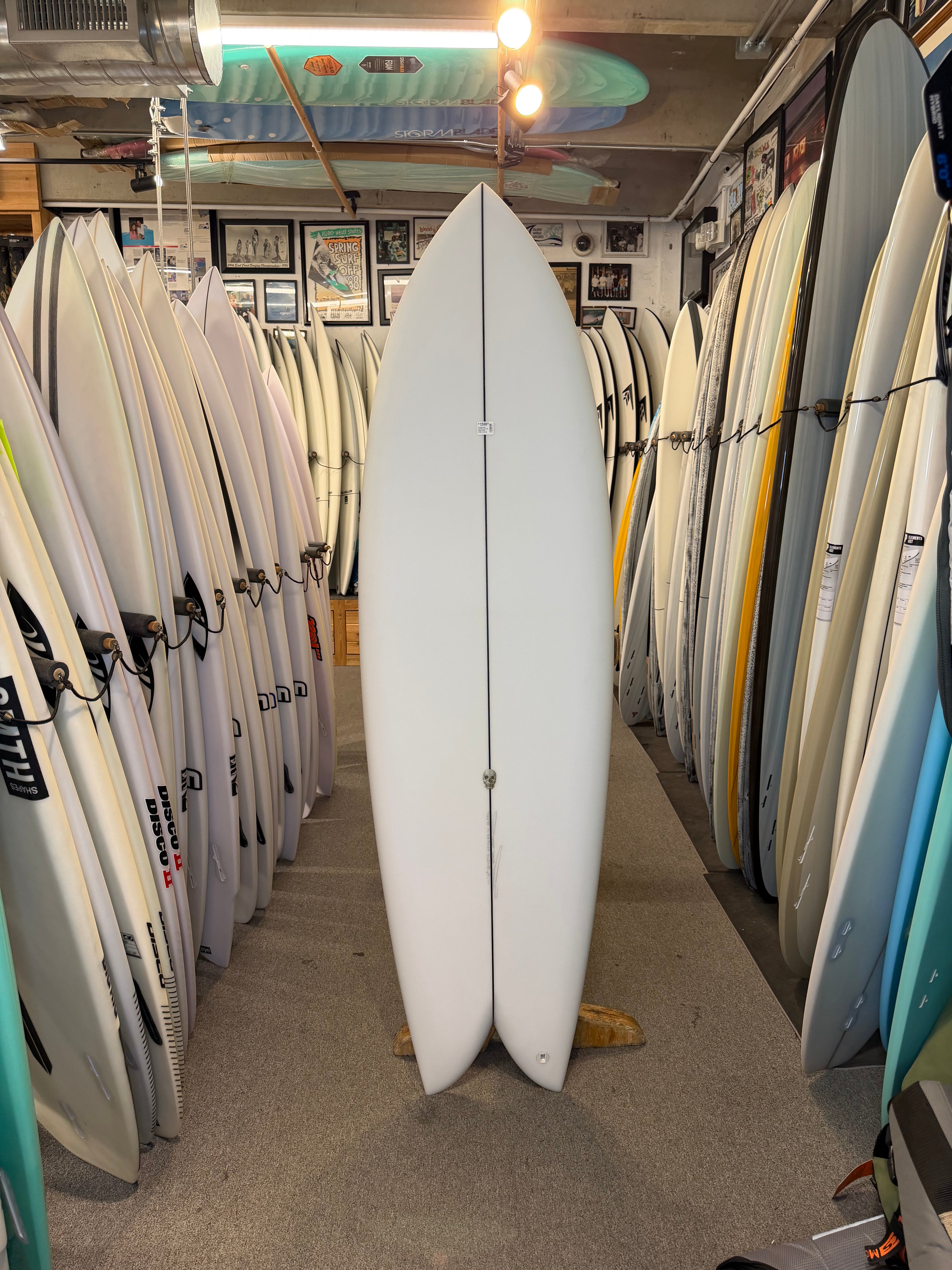 Christenson Surfboards Acid Phish Clear 6ft0in Futures