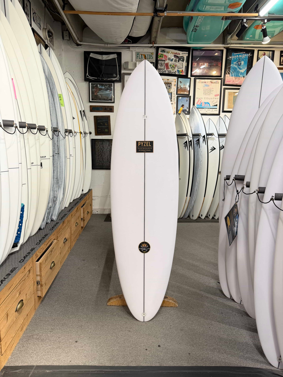 Pyzel Surfboards Score Lord 5 Fin