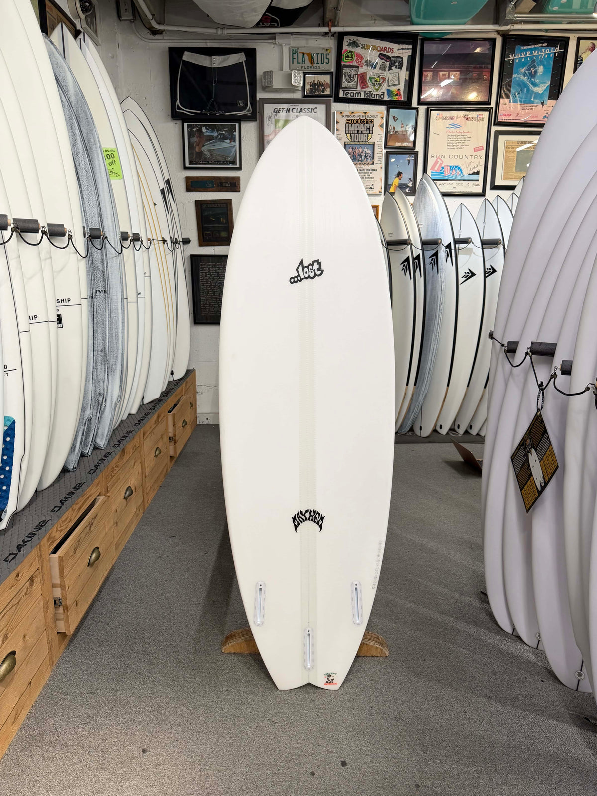 Lost Surfboards RNF 96 Lightspeed 2 Futures 5ft9in