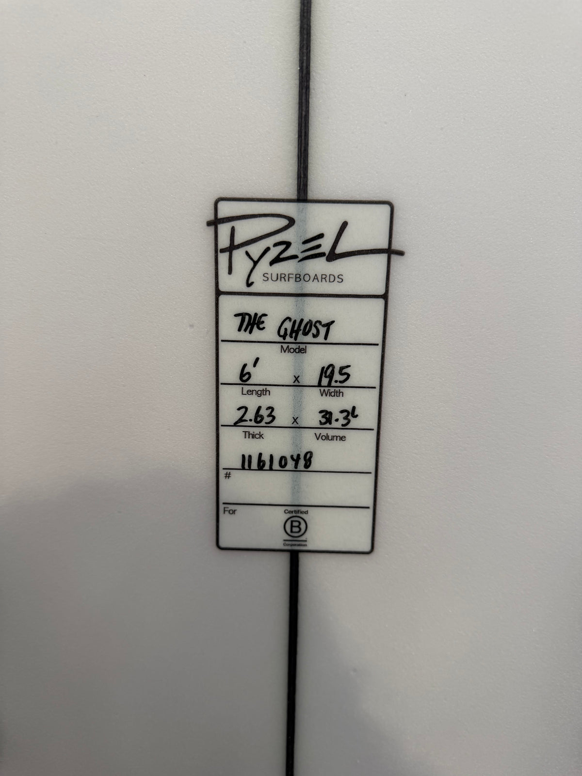 Pyzel Surfboards Ghost 3-Fin FCS2 6ft1in