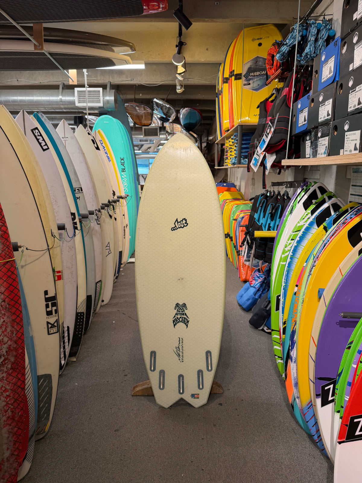 5ft3in Libtech Quad Consignment - thumbeck W/FINS