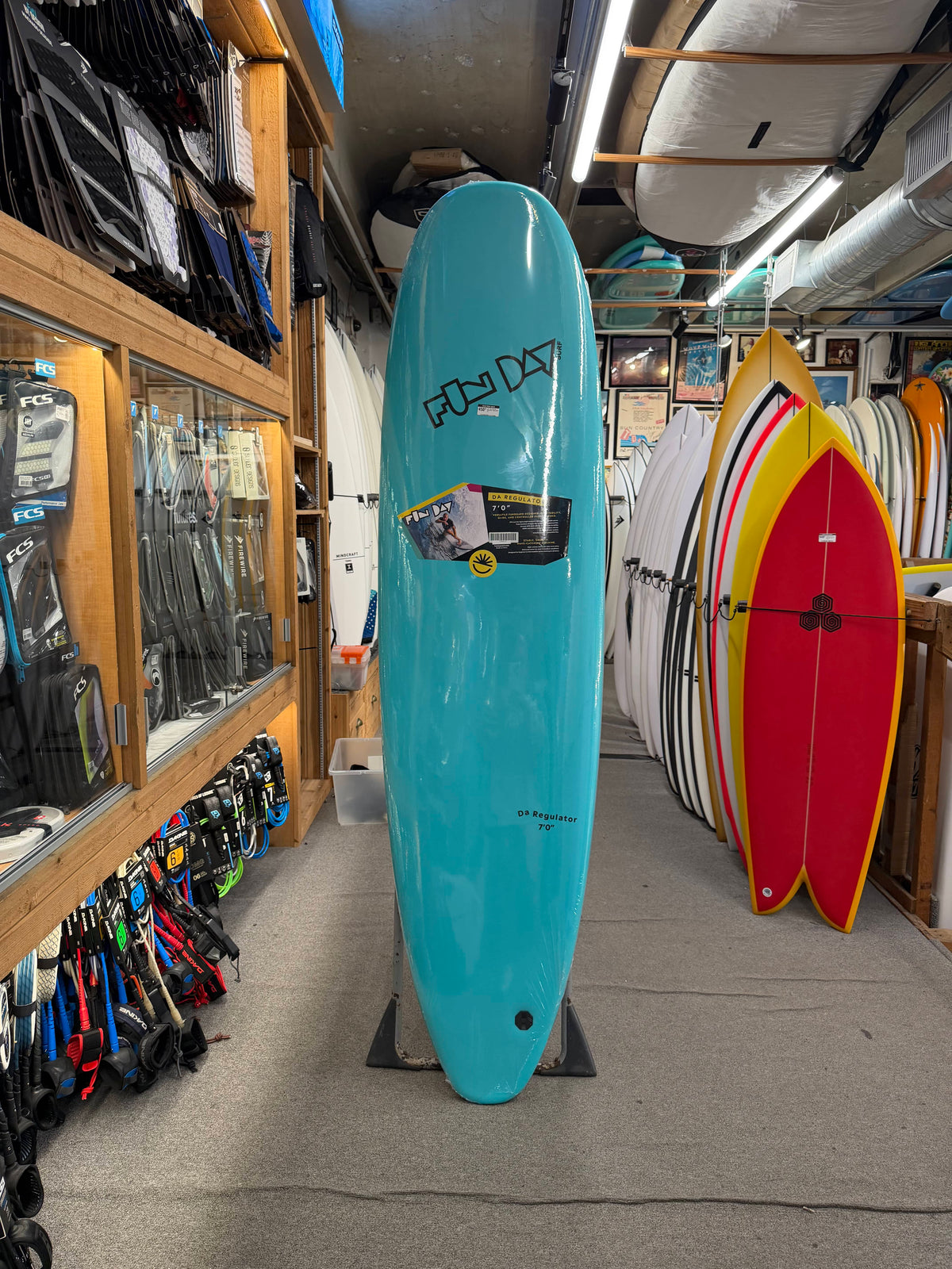 Fun Day Surf Da Regulator TEAL/WHT 7ft