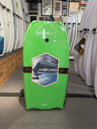 Hubboards Hubblite Bodyboard Lime Green-White-White 41in