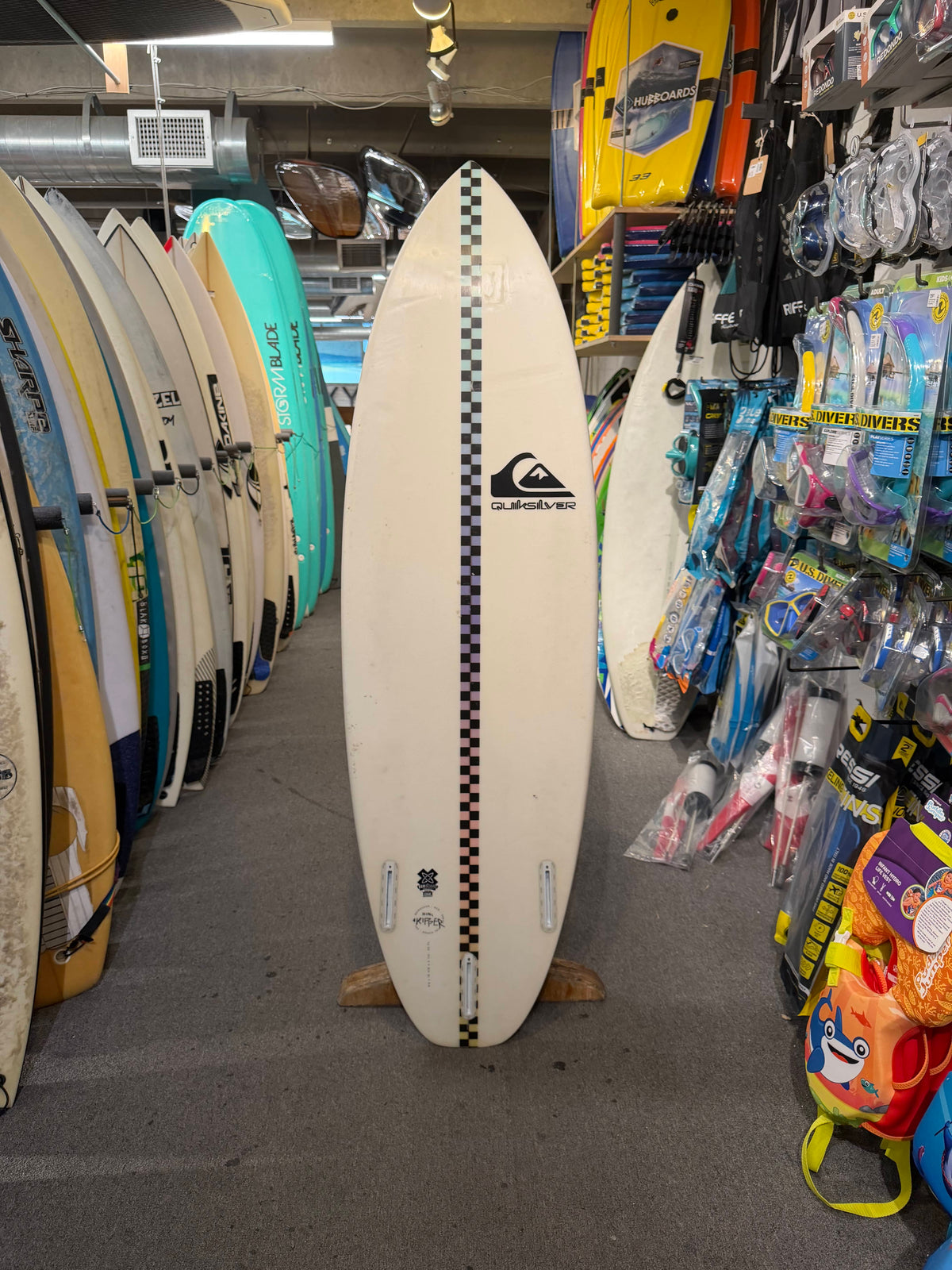 5ft6in Quiksilver Mini Ripper Used