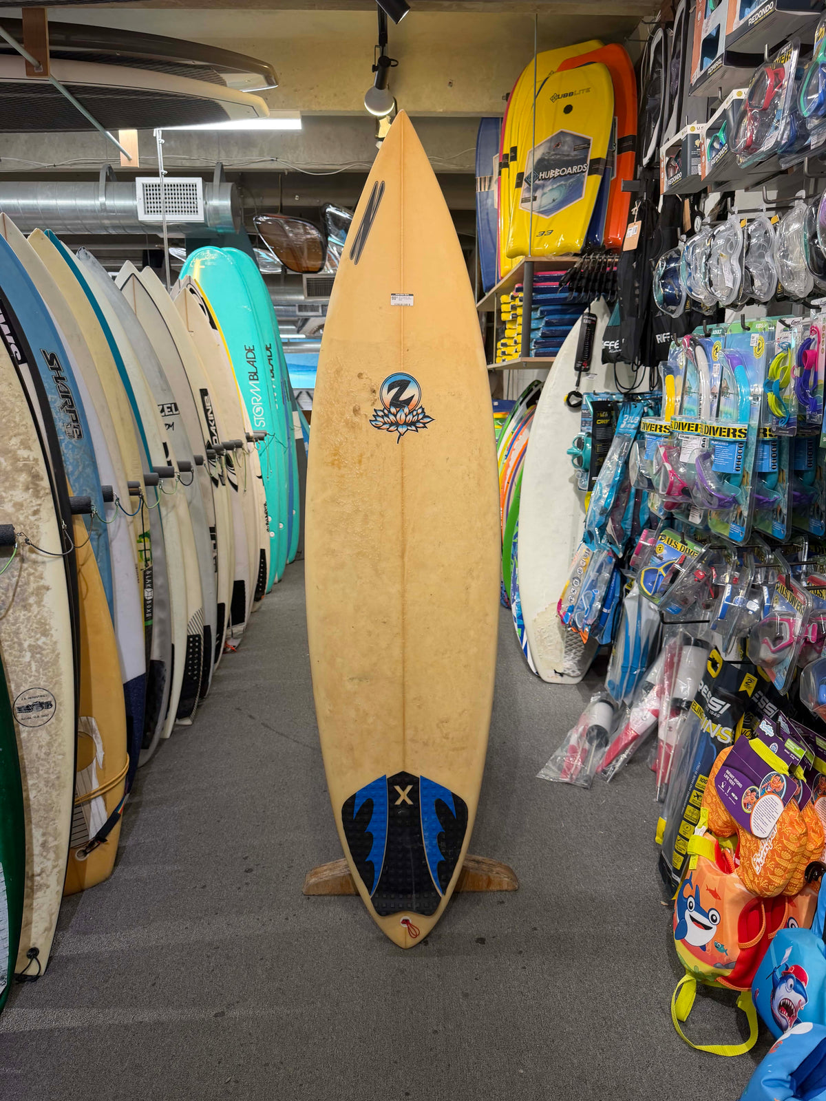 6ft4in Badlandz Surf Designs Consignment - Wilner