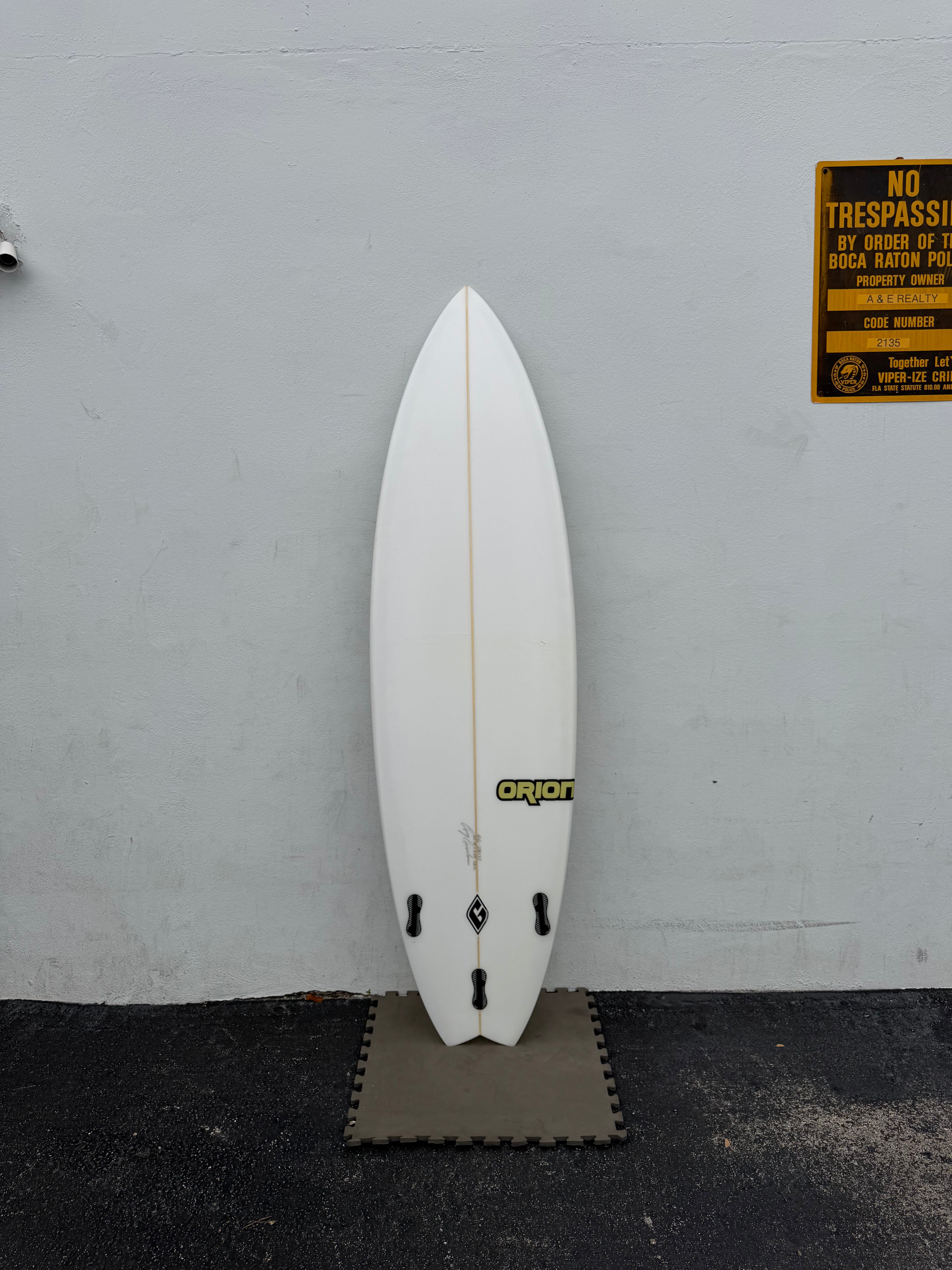 Orion Surfboards Rocket FCS2 6ft6in