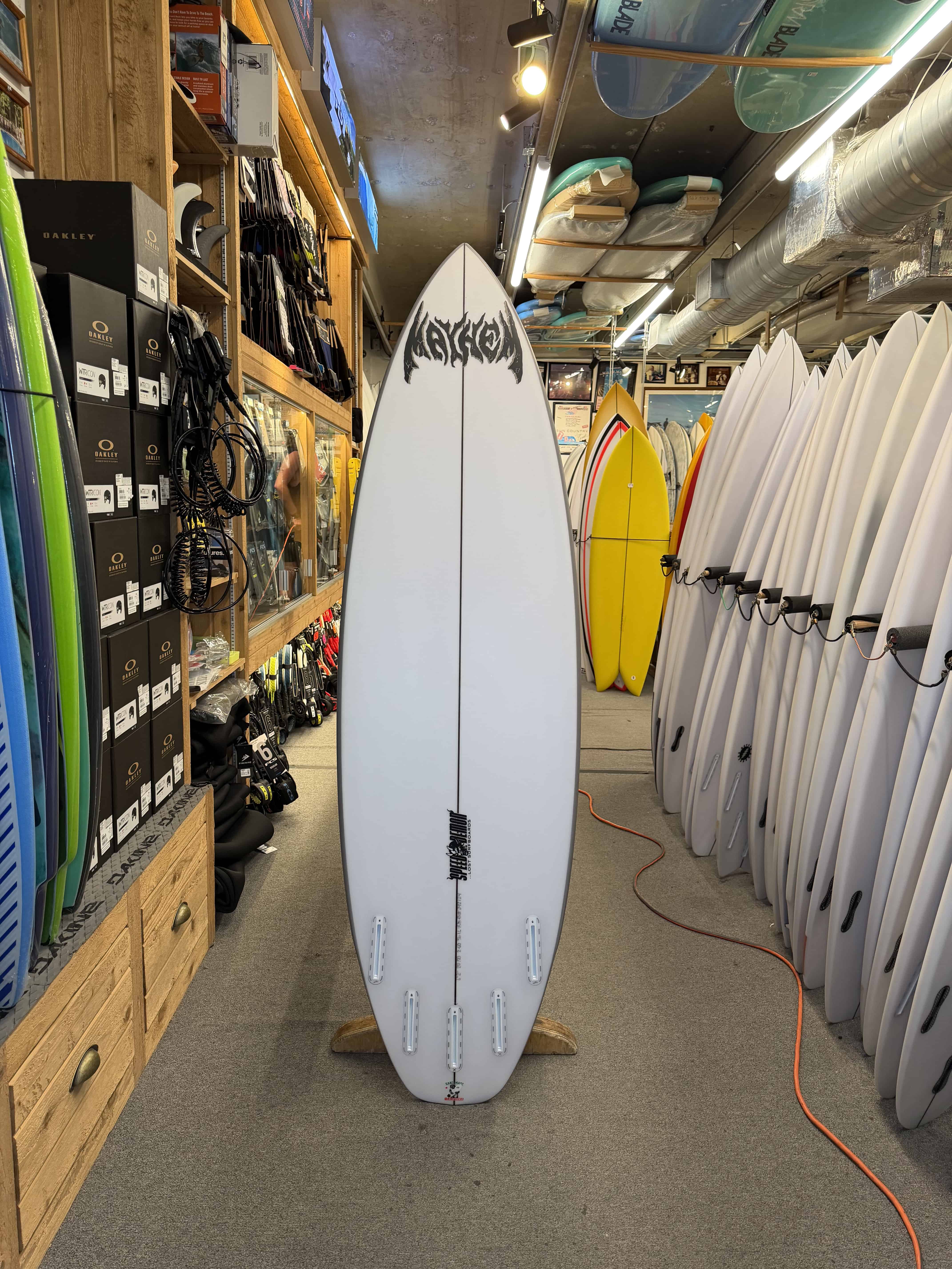 Lost Surfboards Speed Demon  w/ Airbrush Futures 6ft2in