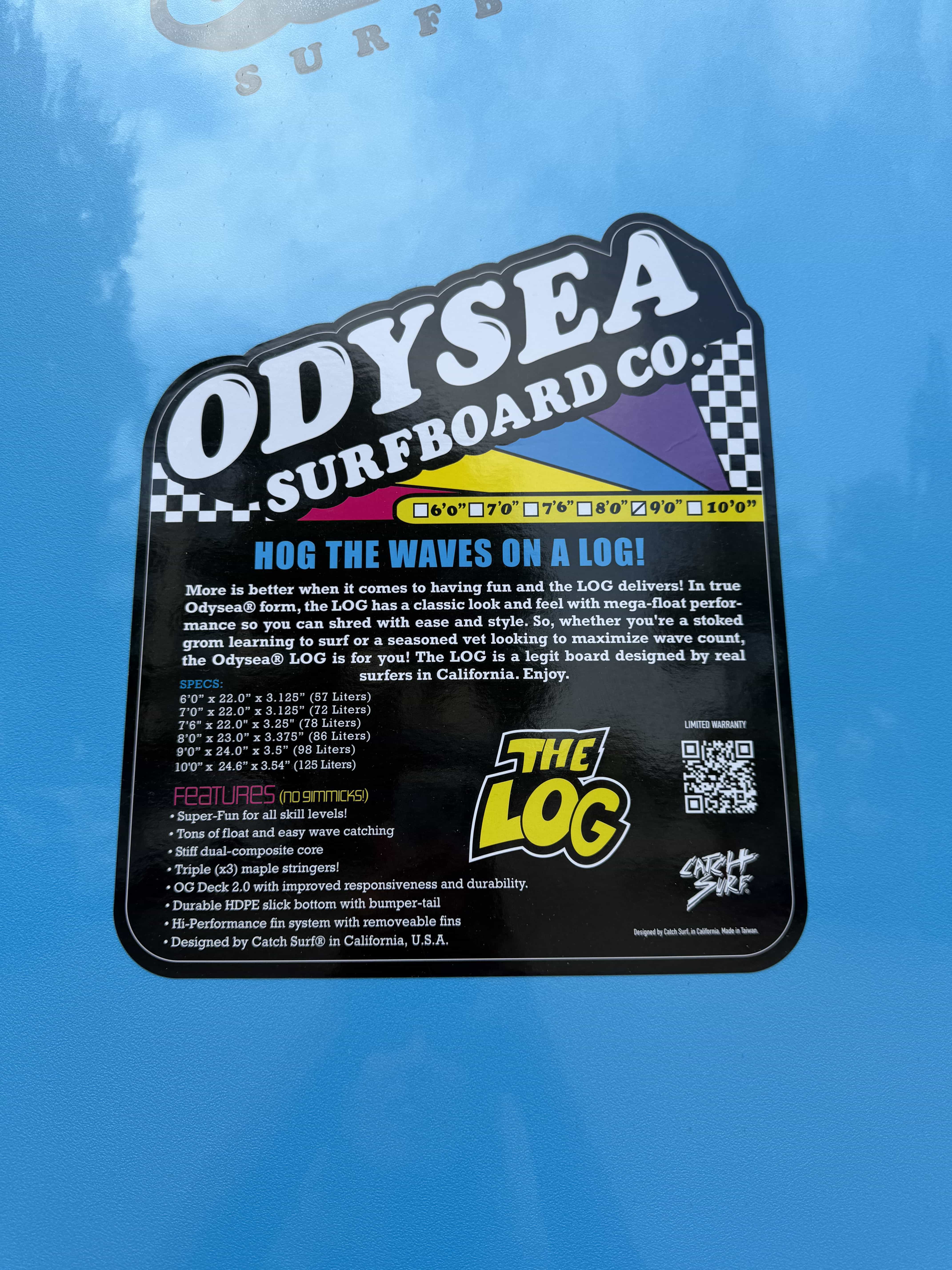 Odysea Log BL26 9ft0in