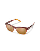 SunCloud Quest Polarized Sunglasses RaspberryTortFade Brown