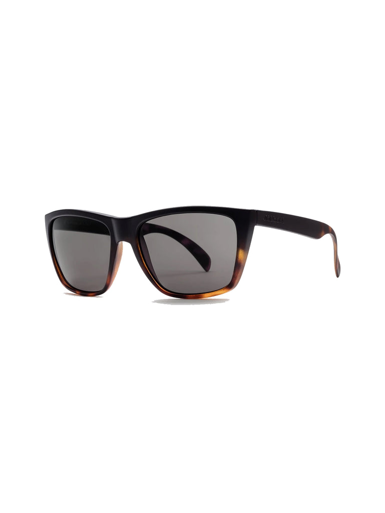 Volcom Plasm Polarized Sunglasses MatteDarkside GrayPolar Wayfarer