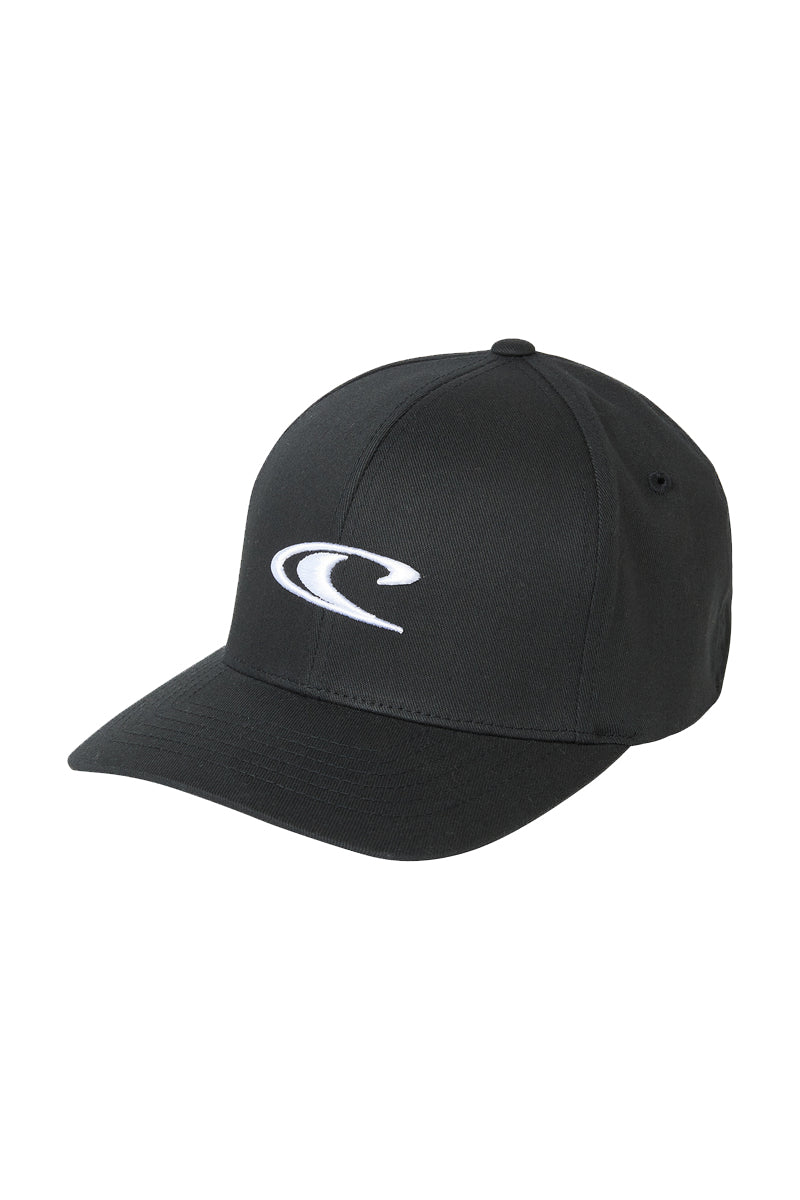 O'Neill Clean and Mean Flex Fit Hat BLK S-M
