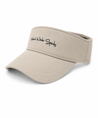Island Water Sports Classic Script Visor Stone OS