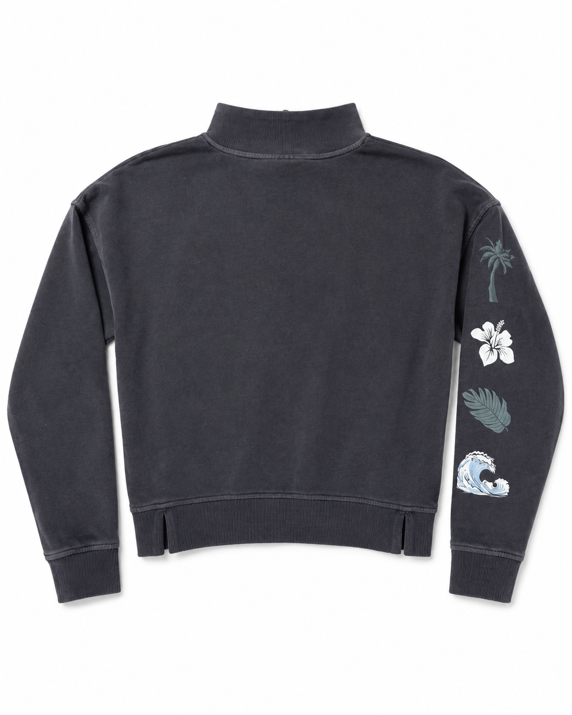 Island Water Sports Delray Beach Cropped Hoody BlackSand M