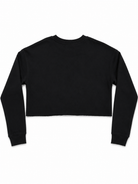 Island Water Sports Hibiscus Crop Sweater Black/ElectricBlue L