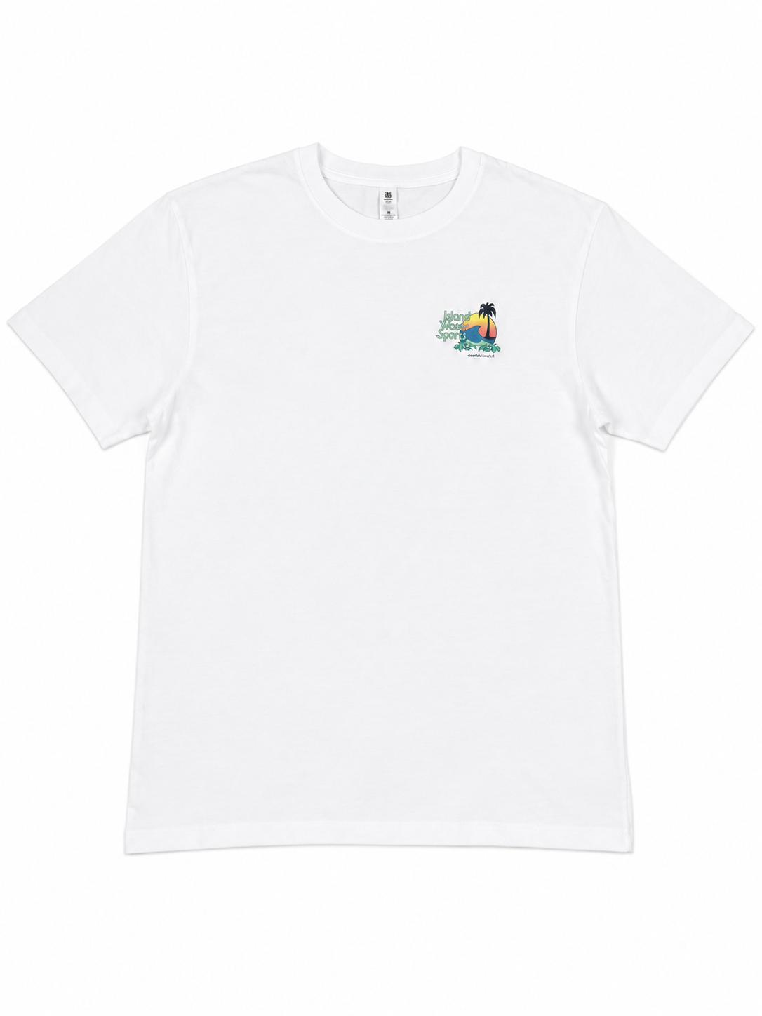 Island Water Sports Old School Logo S/S Tee White M
