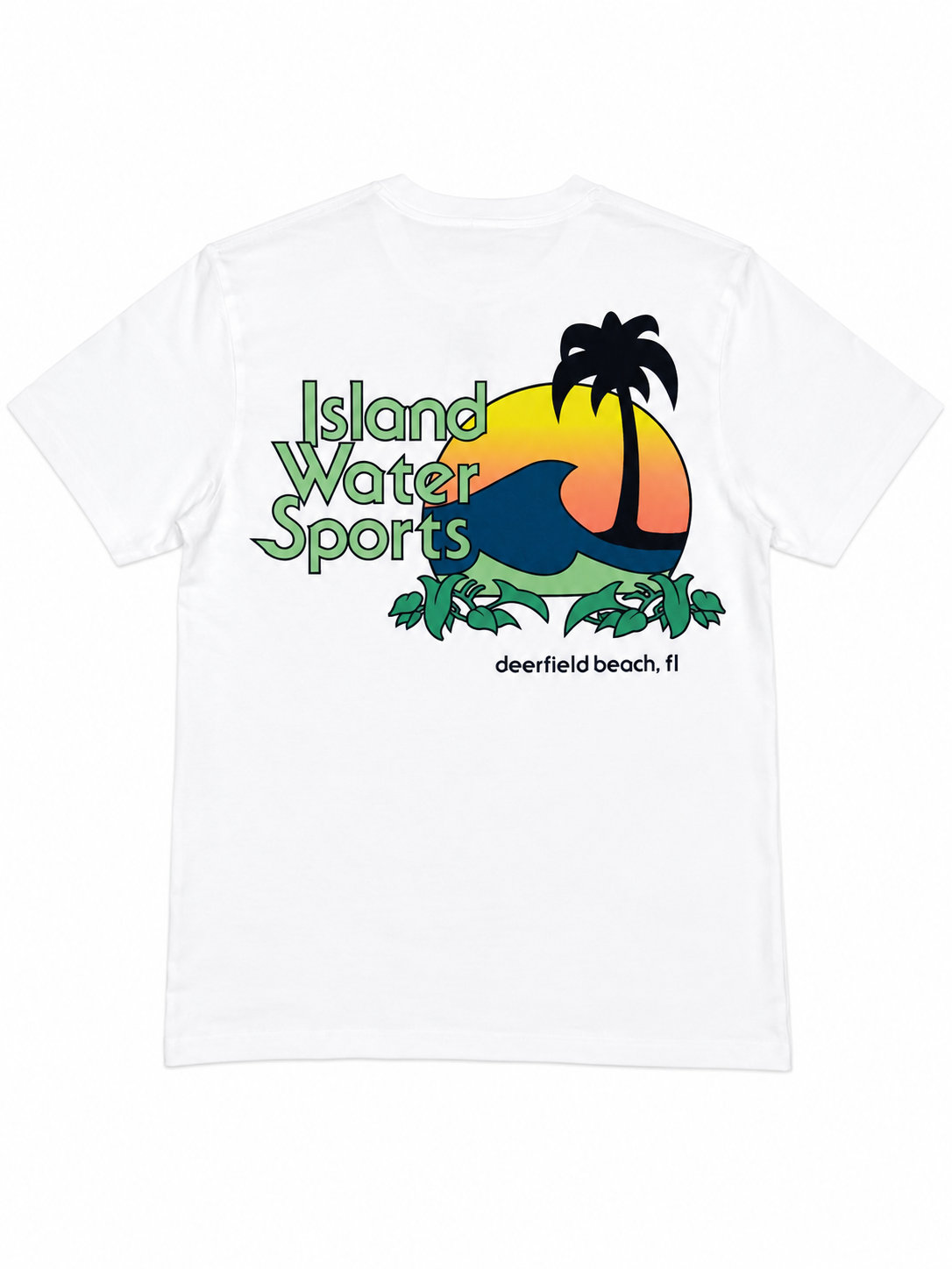 Island Water Sports Old School Logo S/S Tee White XL