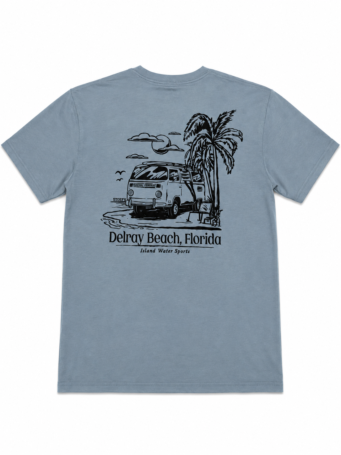 Island Water Sports Roadtrip SS tee Delray-Mineral XL
