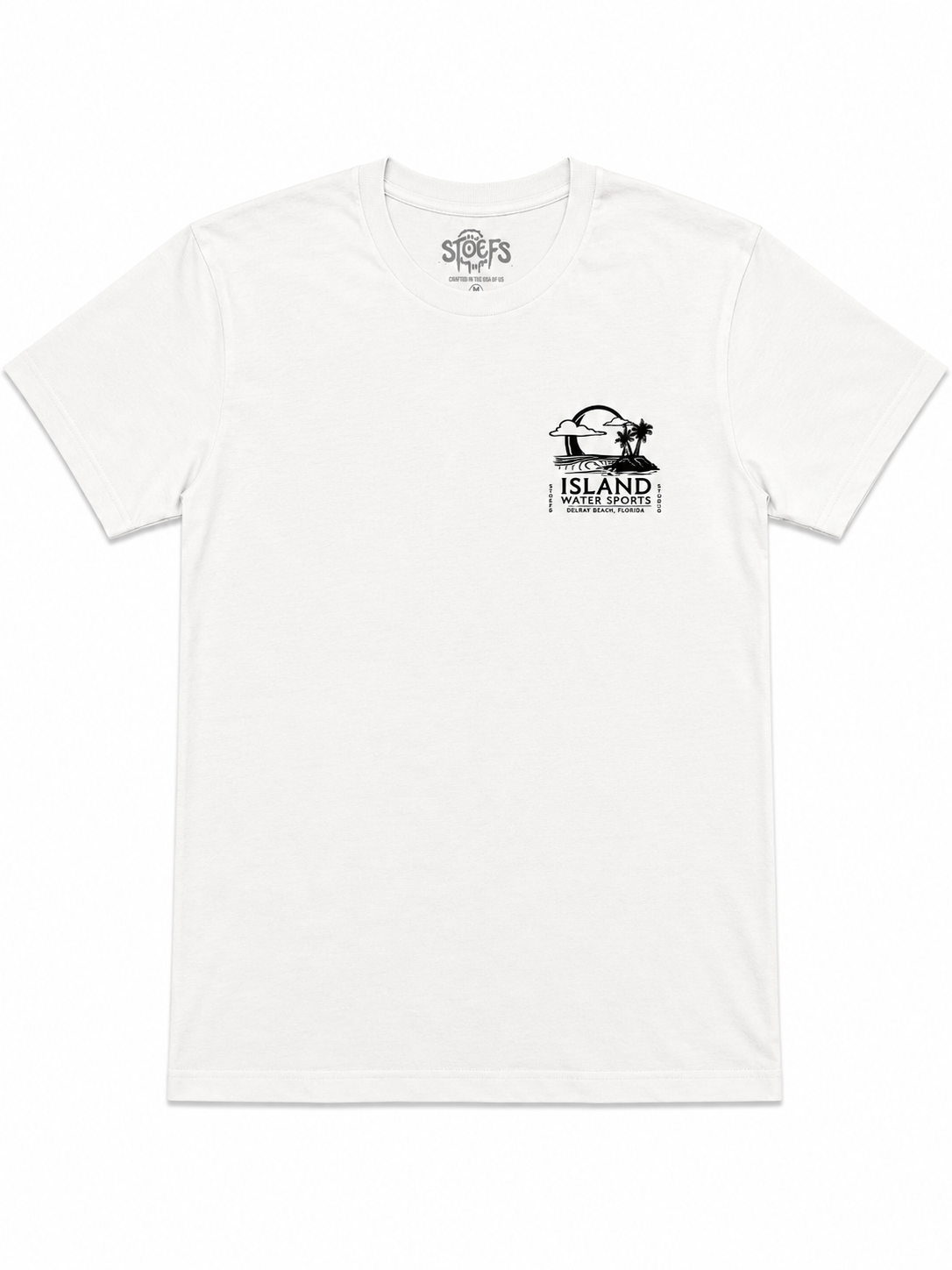 Island Water Sports Roadtrip SS tee Delray-White M