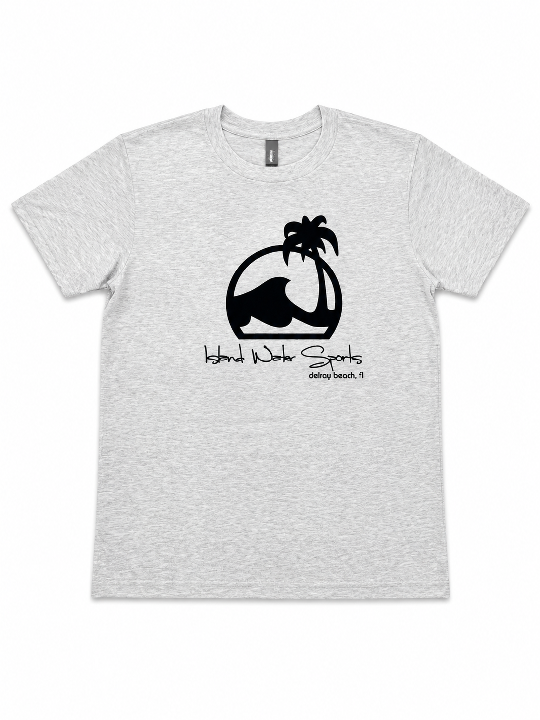 Island Water Sports Script Boys SS Shirt DRY-GREY S