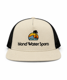 Island Water Sports Sunrise Palm Trucker Hat Birch OS
