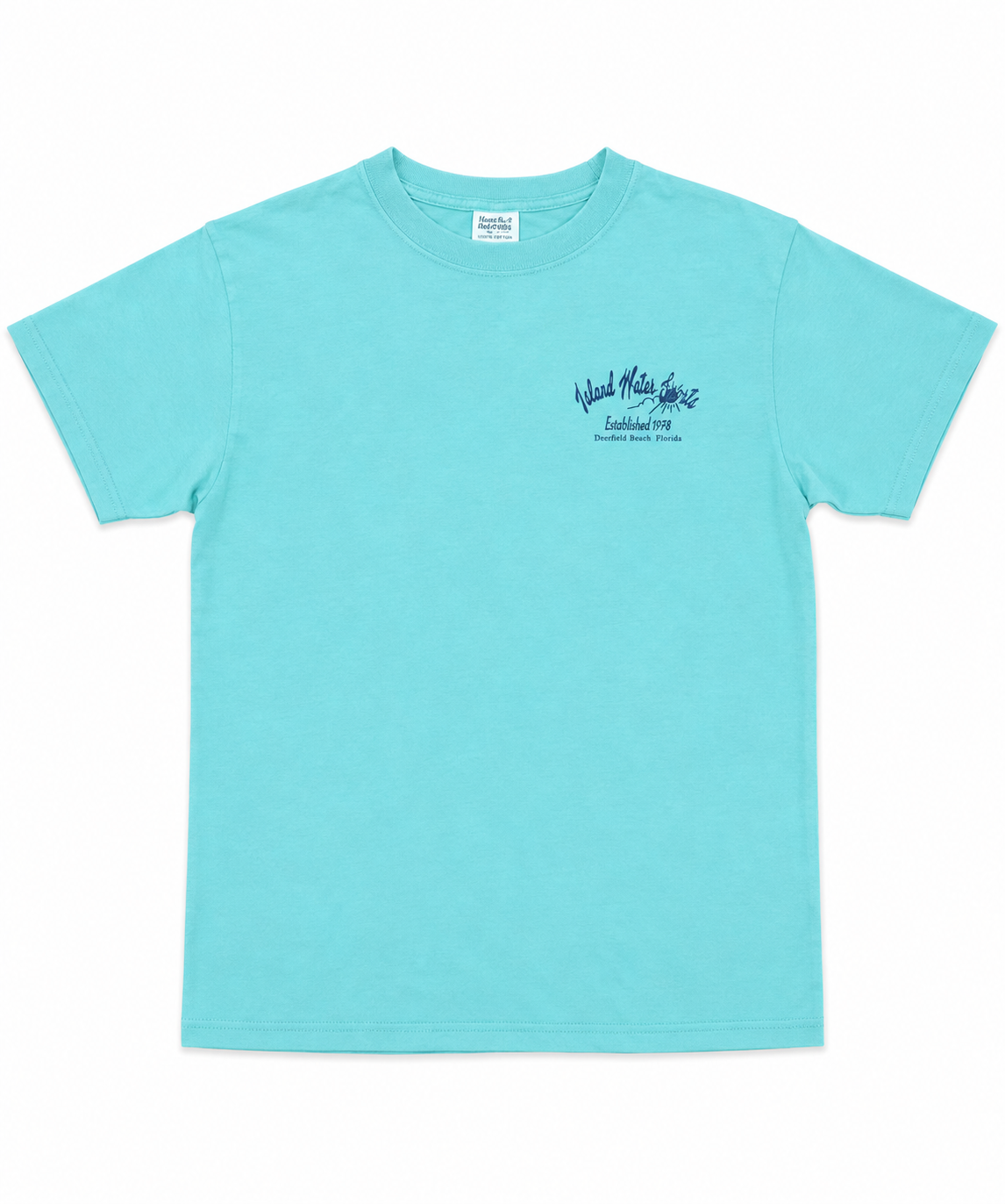 Island Water Sports The Shop SS Tee Seafoam M