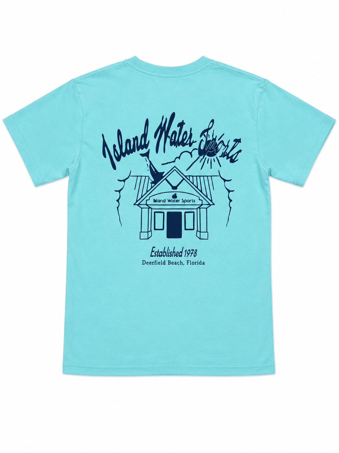 Island Water Sports The Shop SS Tee Seafoam S