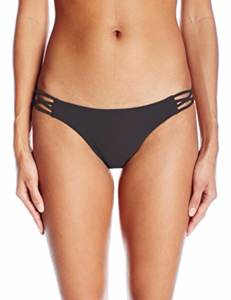 Volcom Simply Solid V Pant Bikini Bottom Black S