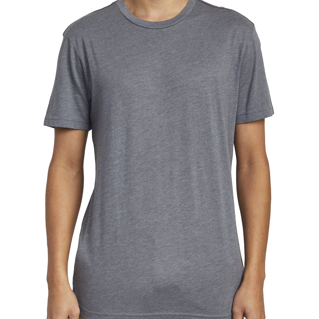 RVCA Solo Label SS Tee GBL-GreyBlue S