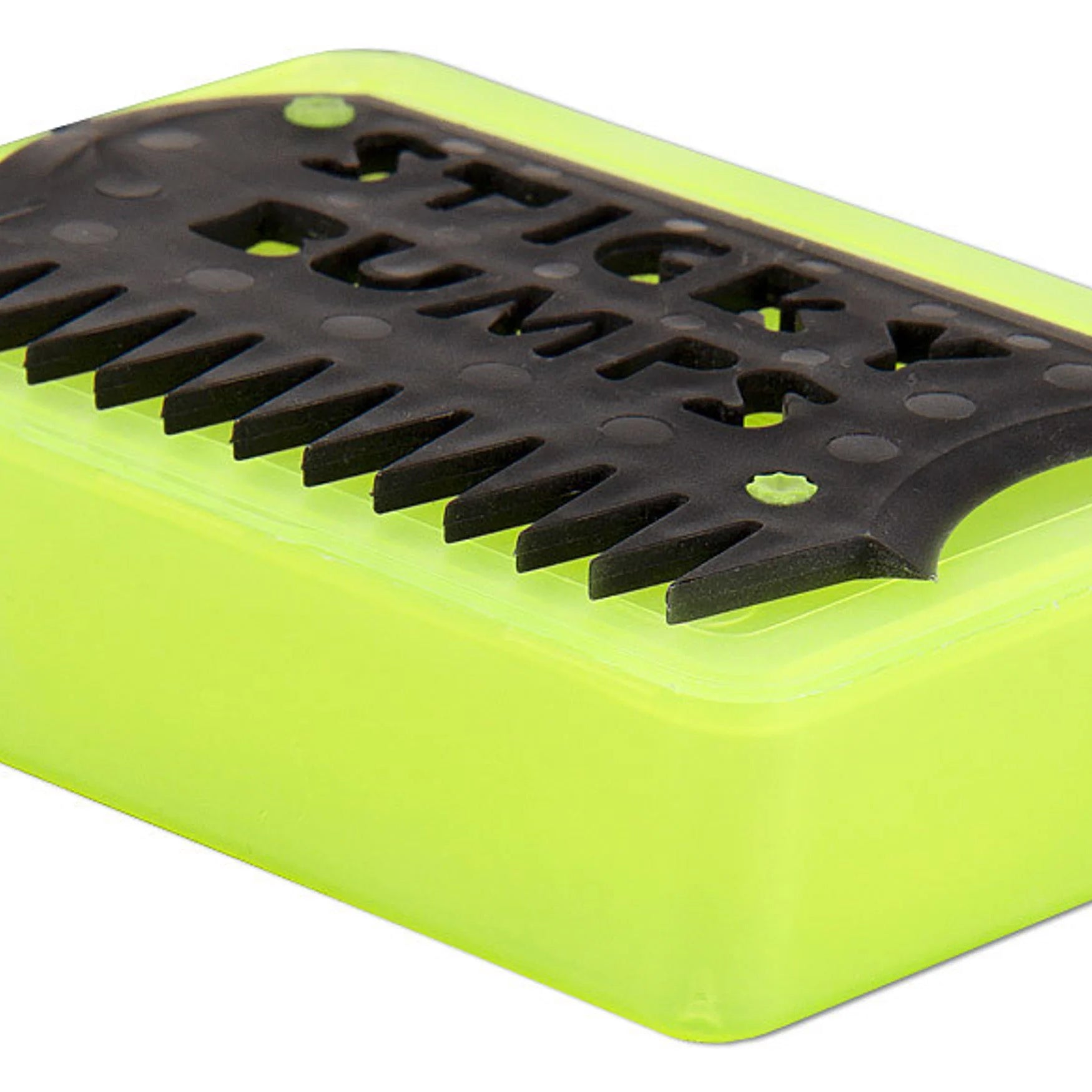 Sticky Bumps Wax Box and Comb Yellow