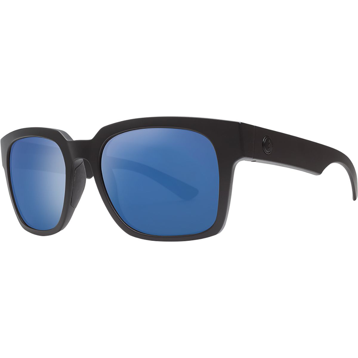 Electric Zombie Sport Polarized Sunglasses Matte-Black Ohm+Blue Square