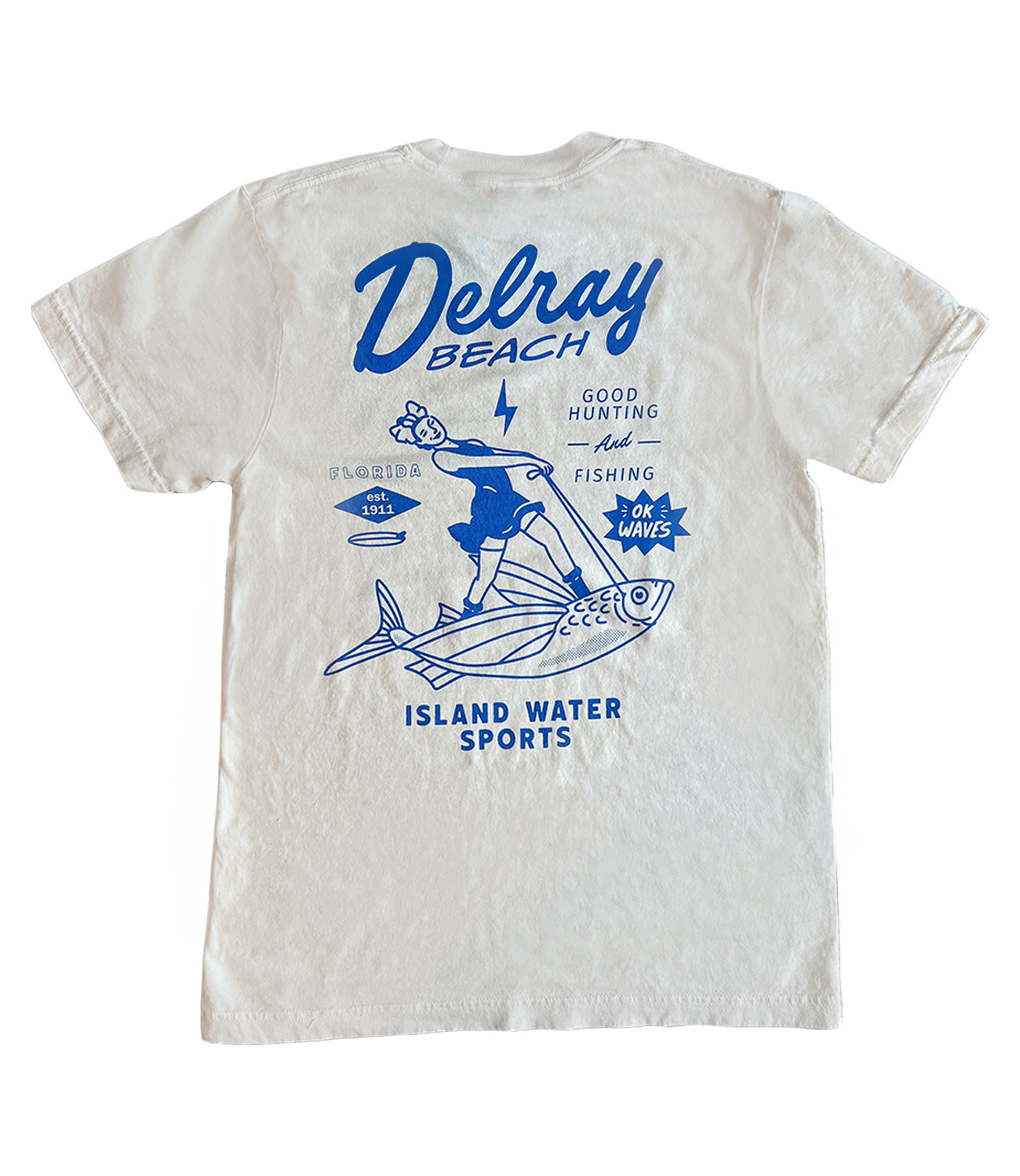 IWS Delray Flyer SS Tee Ivory XL